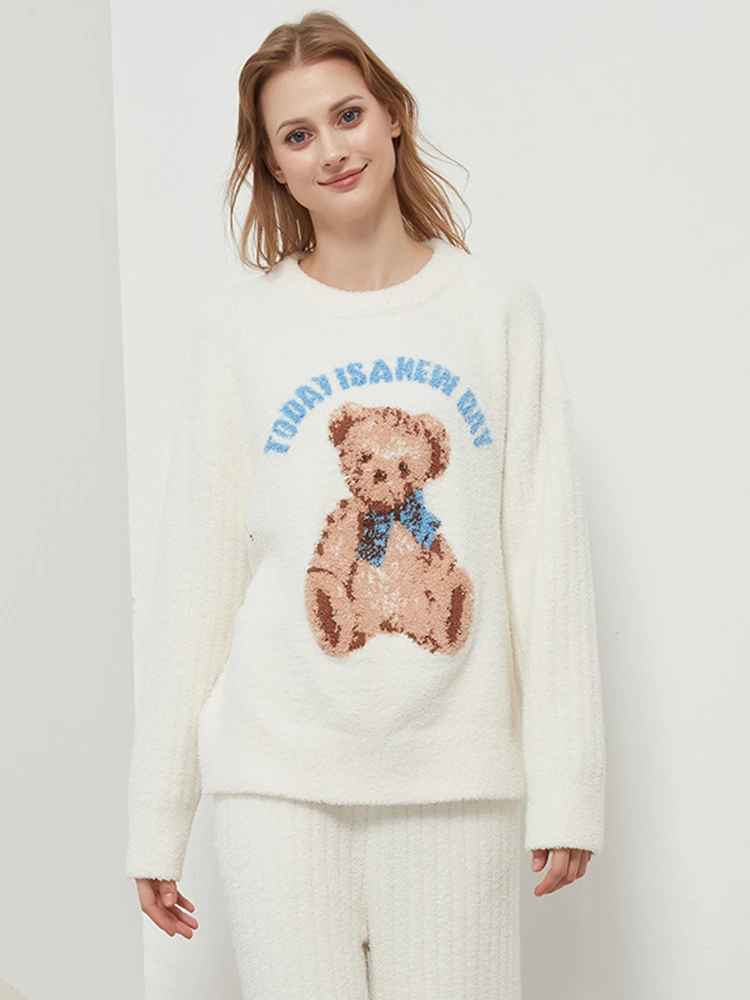 Bear Jacquard otthoni szett